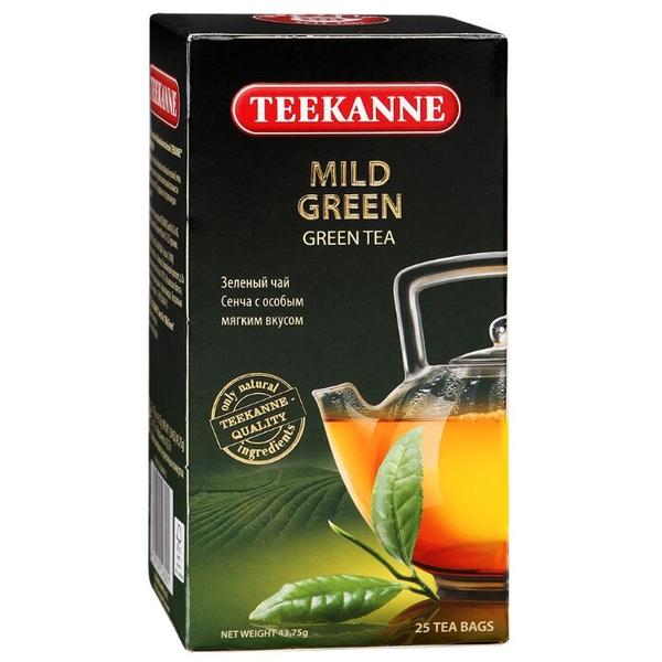 Чай зеленый Teekanne Mild green в пакетиках