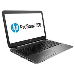 HP ProBook 450 G2 (J4R96EA) (Core i3 4030U 1900 Mhz/15.6"/1366x768/4.0Gb/500Gb/DVD-RW/Intel HD Graphics 4400/Wi-Fi/Bluetooth/Win 7 Pro 64)