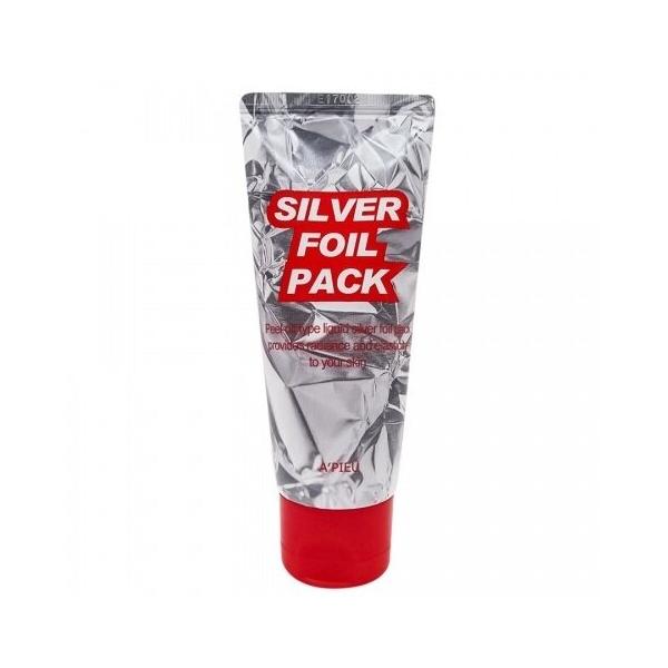 A'PIEU Серебряная пленочная маска-фольга Silver Foil Pack