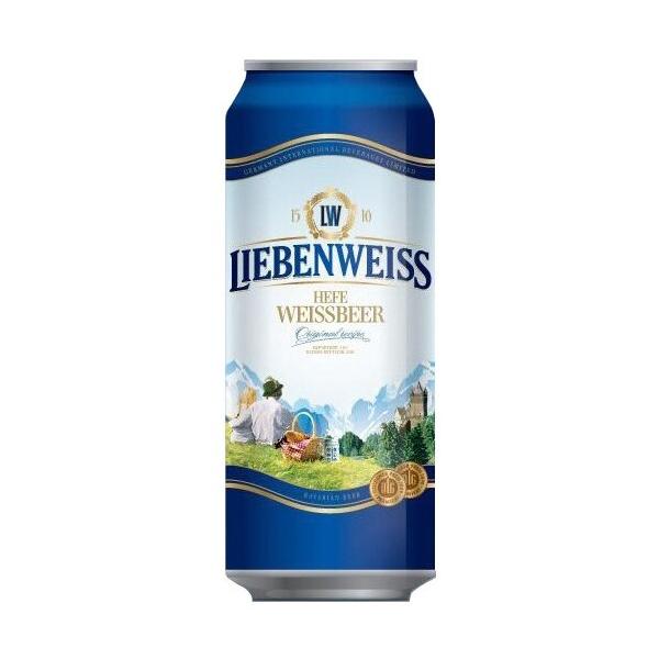 Пиво светлое Liebenweiss Hefe-Weissbier 0.5 л