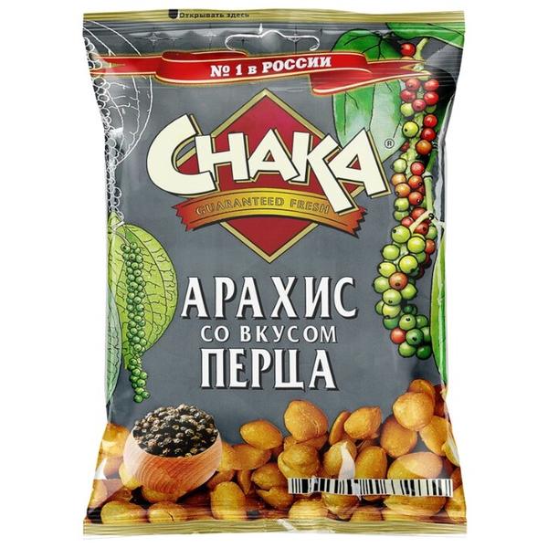Арахис CHAKA Обжаренный со вкусом черного перца флоу-пак 130 г