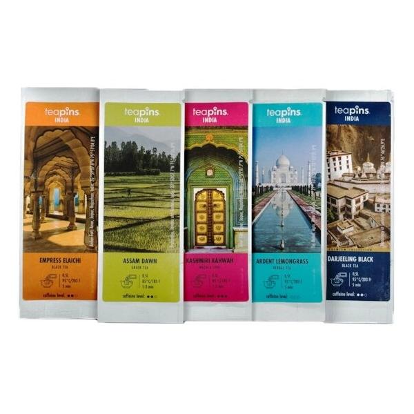 Чай Teapins India 25 speciality tea collection ассорти подарочный набор