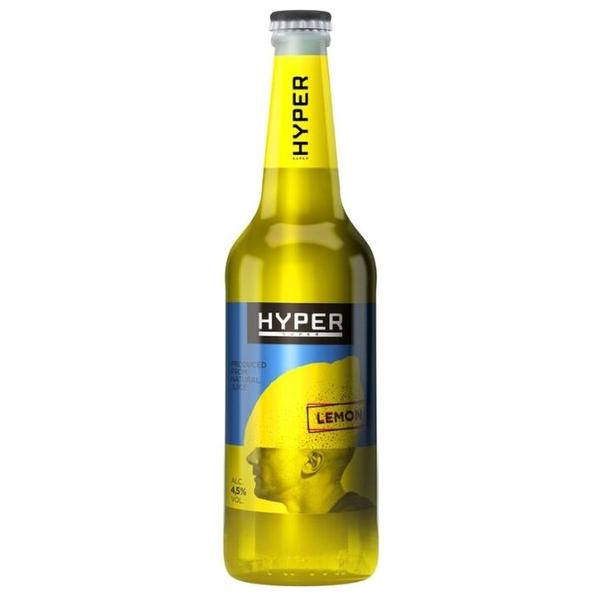 Пивной напиток Hyper Super Lemon, 450 мл