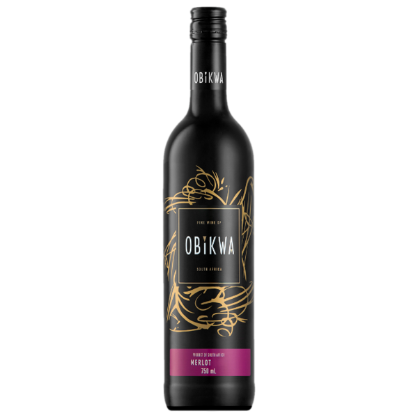 Вино Obikwa Мерло, 0,75 л