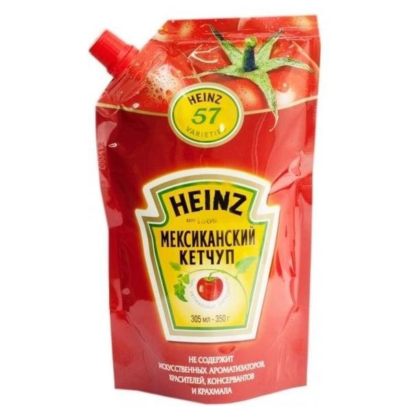 Кетчуп Heinz Мексиканский острый, дой-пак