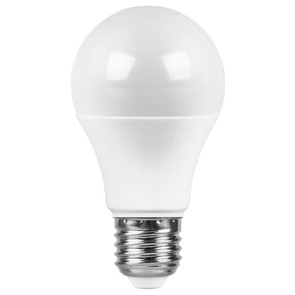 Лампа светодиодная Saffit SBA6525 55087, E27, A65, 25Вт
