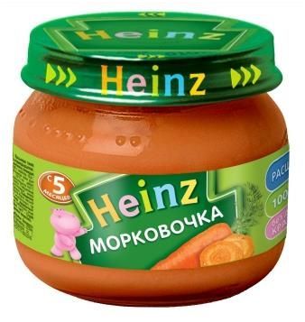 Heinz Морковочка (с 5 месяцев) 80 г