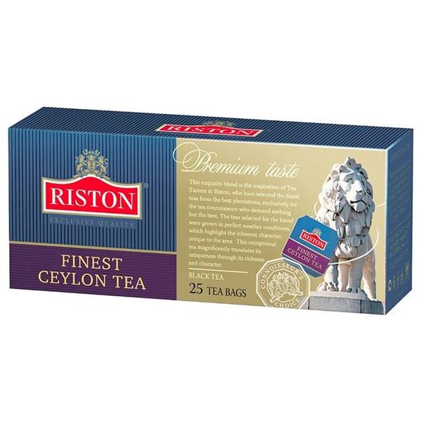 Чай черный Riston Finest Ceylon в пакетиках