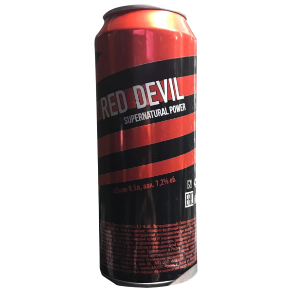 Напиток слабоалкогольный Red Devil Supernatural Power, 0,5 л