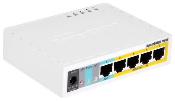 MikroTik RouterBOARD 750UP