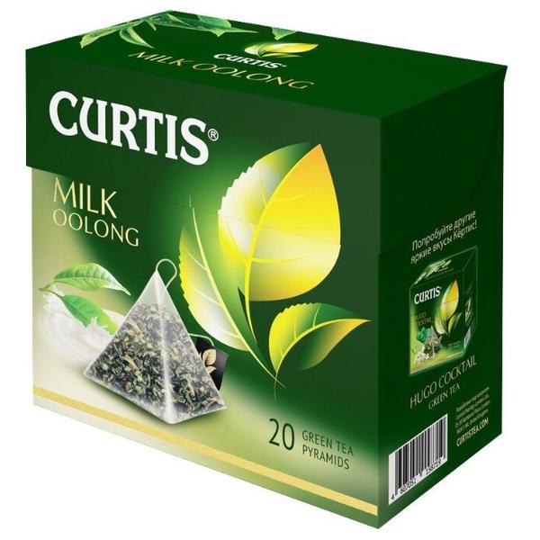Чай улун Curtis Milk oolong в пирамидках