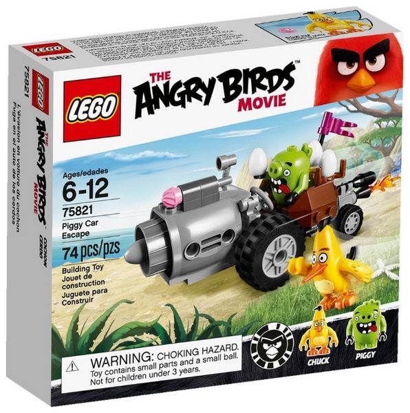 LEGO The Angry Birds Movie 75821 Побег Свинки на авто