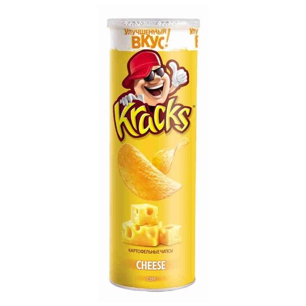 Чипсы Kracks картофельные Сыр
