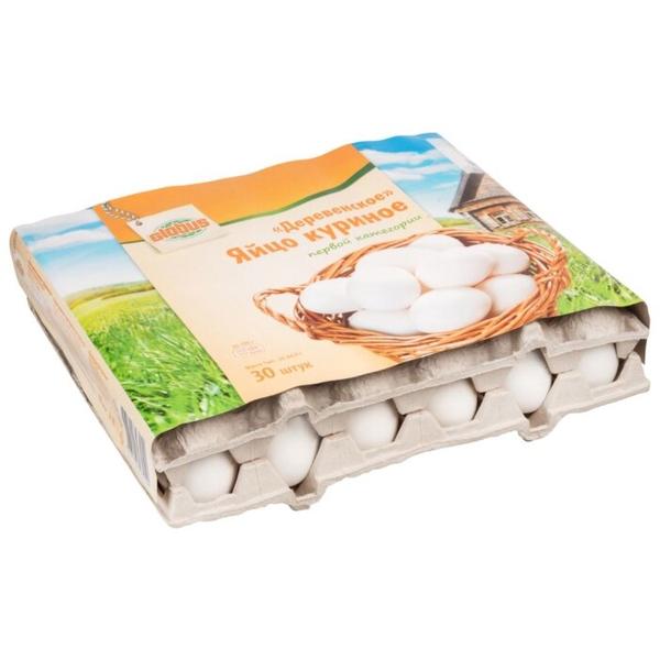 Яйцо куриное Globus столовое пищевое Деревенское первой категории