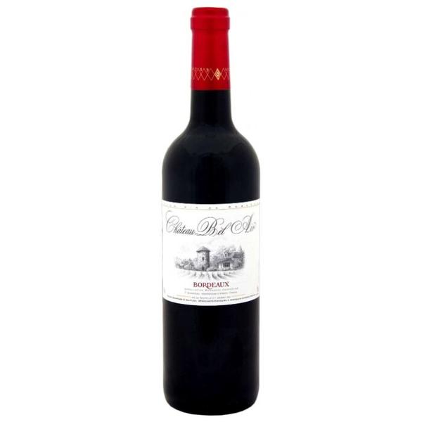 Вино Chateau Bel Air Bordeaux AOC 0.75 л