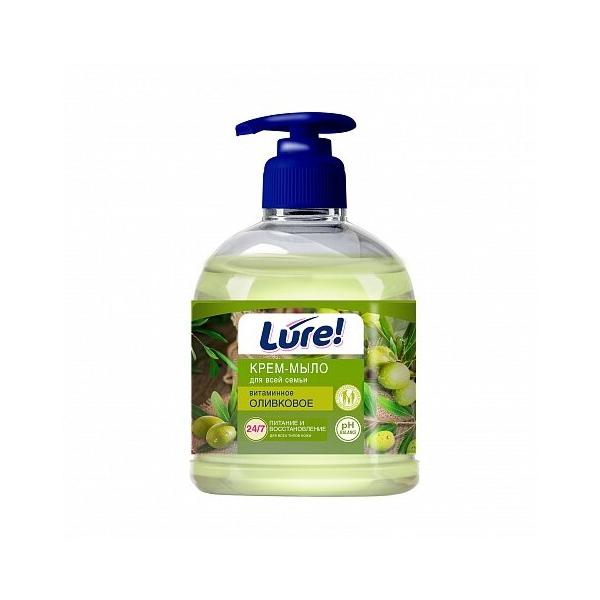 Крем-мыло жидкое Lure Витаминное оливковое