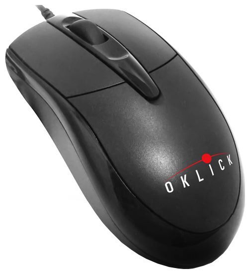 Oklick 125 M Optical Mouse Black PS/2