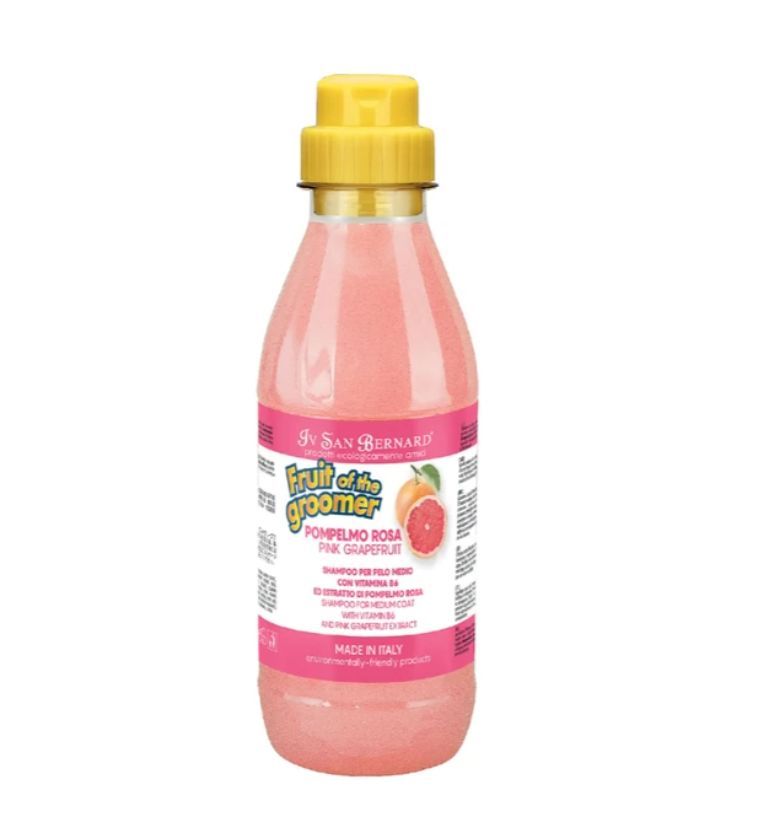 ISB Fruit of the Groomer Pink Grapefruit Шампунь для шерсти средней длины с витаминами