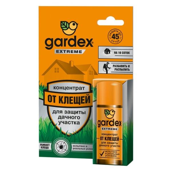 Жидкость Gardex Extreme для защиты дачного участка от клещей