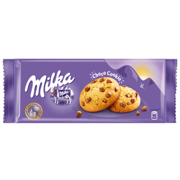 Печенье Milka choco cookies, 168 г
