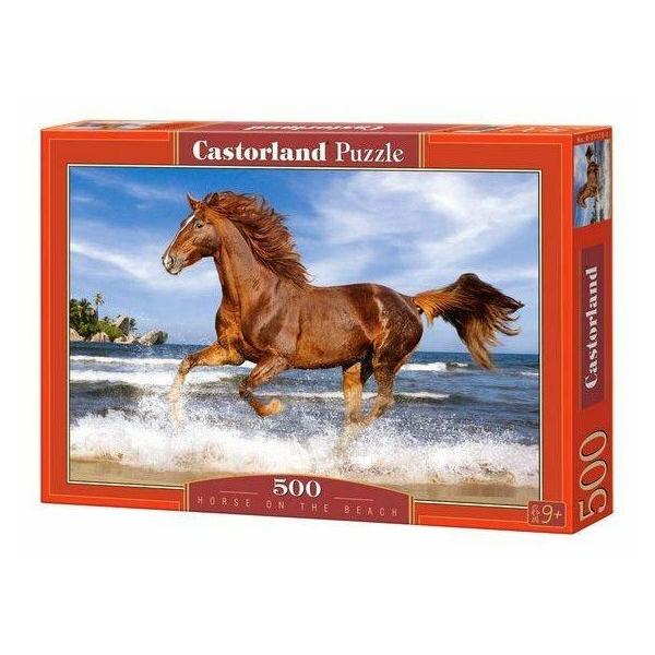 Пазл Castorland Horse on the Beach (В-51175), 500 дет.