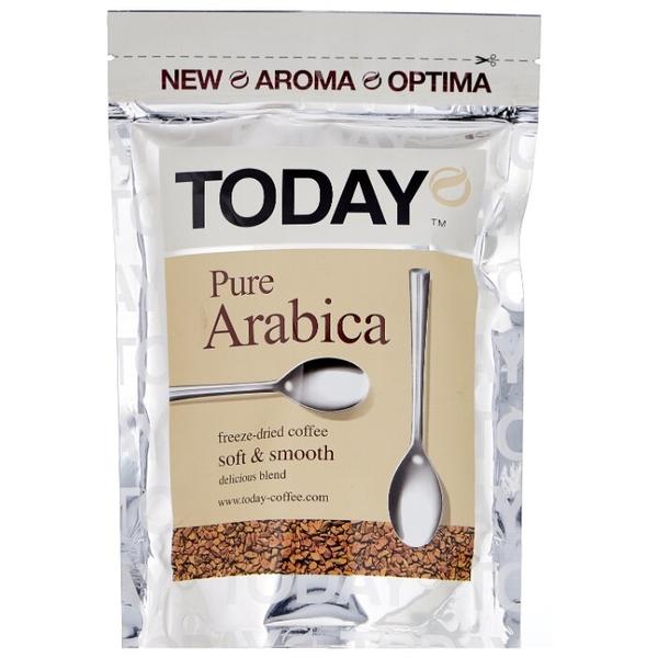 Кофе растворимый Today Pure Arabica сублимированный, пакет