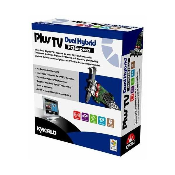 TV-тюнер KWorld PlusTV Dual Hybrid PCIe (VS-DVB-T PE310RF)