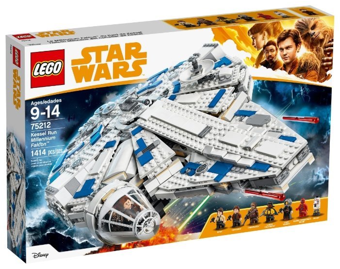 LEGO Star Wars 75212 Сокол Тысячелетия на Дуге Кесселя