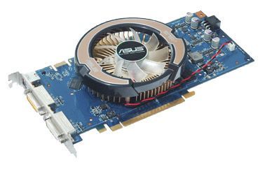 ASUS GeForce 9600 GT 650Mhz PCI-E 2.0 512Mb 1800Mhz 256 bit 2xDVI TV HDCP YPrPb