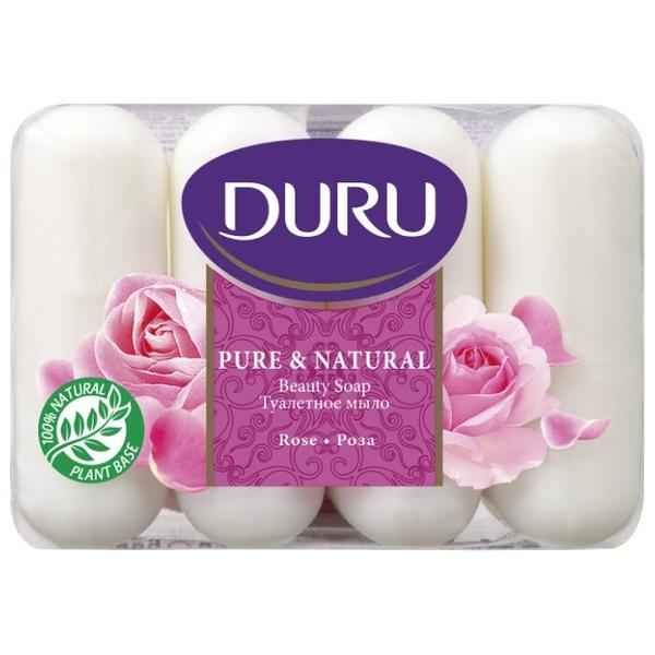 Мыло кусковое DURU Pure & natural Роза