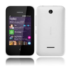Nokia Asha 230 Dual sim + бесплатно 7Гб в Dropbox (белый)