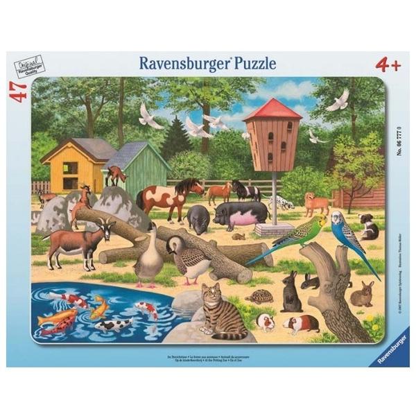 Пазл Ravensburger В детском зоопарке (06777), 47 дет.