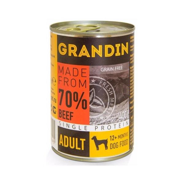 Корм для собак Grandin говядина