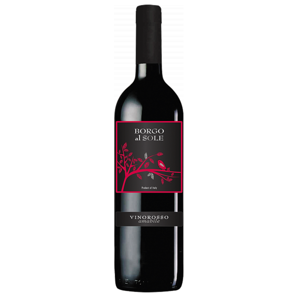 Вино Borgo Al Sole красное полусладкое 0.75 л