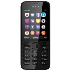 Nokia 222 (черный)