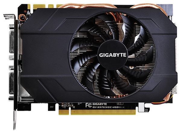 GIGABYTE GeForce GTX 970 1101Mhz PCI-E 3.0 4096Mb 7000Mhz 256 bit 2xDVI HDMI HDCP