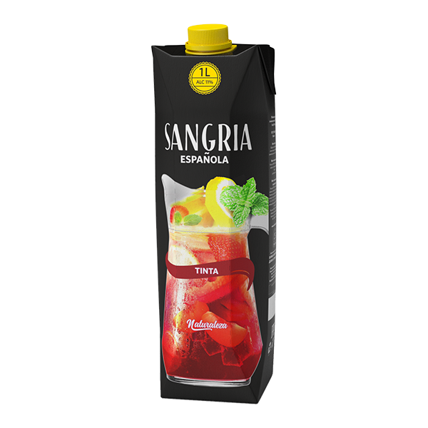 Напиток винный Вилаш-КШВ Sangria Espanola Tinta красный сладкий, 1 л