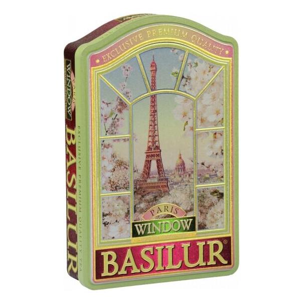 Чай зеленый Basilur Window collection Paris подарочный набор