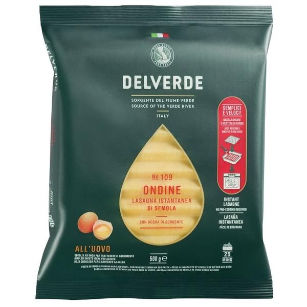 Delverde Industrie Alimentari Spa Лазанья № 109 Ondine all'uovo, 500 г
