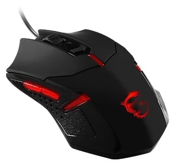 MSI Interceptor DS B1 GAMING Mouse, Black, USB