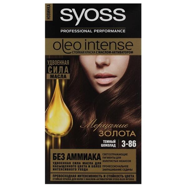 Syoss Oleo Intense Мерцание Золота Стойкая краска для волос