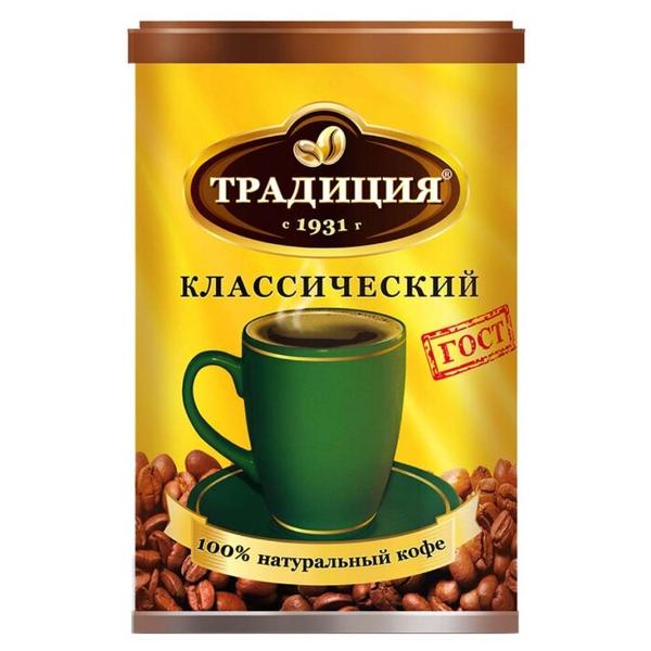 Кофе растворимый Русский продукт Традиция, жестяная банка