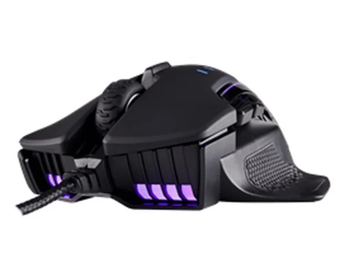 Corsair GLAIVE RGB Black Mouse (EU version) Black USB