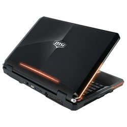 MSI GT663 (Core i7 720QM 1600 Mhz/15.6"/1366x768/4096Mb/500Gb/DVD-RW/Wi-Fi/Win 7 HP)