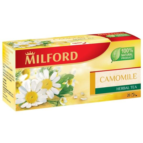 Чайный напиток травяной Milford Camomile в пакетиках