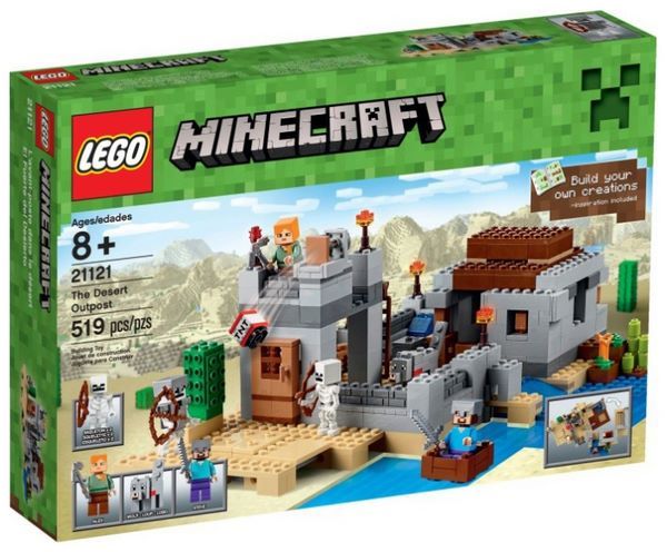 LEGO Minecraft 21121 Застава в пустыне