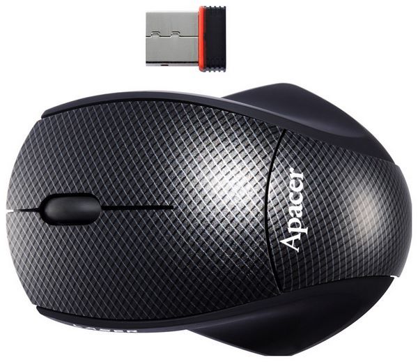Apacer M811 Wireless Laser Mouse Black USB