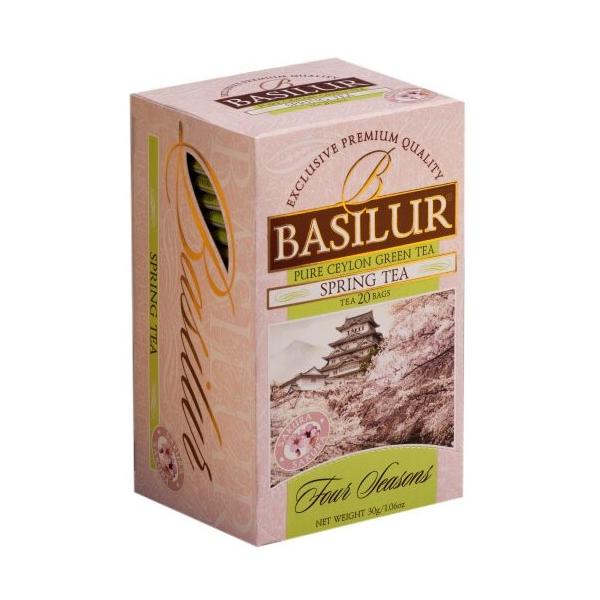 Чай зеленый Basilur Four seasons Spring tea в пакетиках
