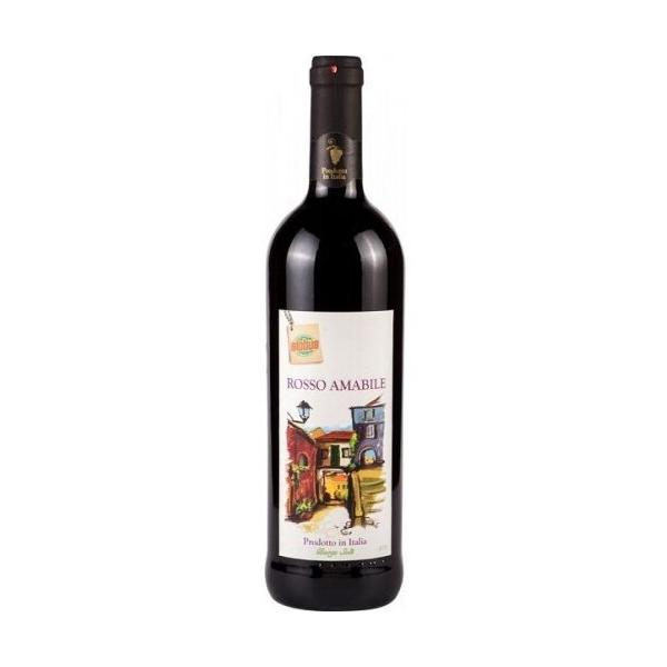 Вино Borgo Sole Rosso Amabile 0,75 л
