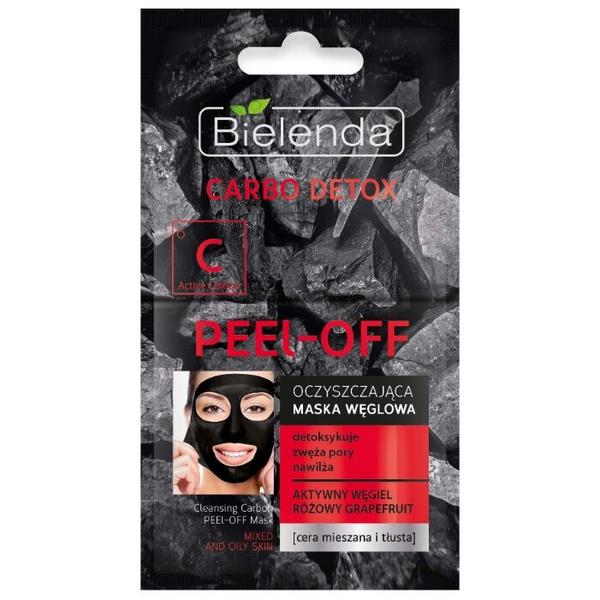 Bielenda Carbo Detox Очищающая угольная маска для лица Peel-off